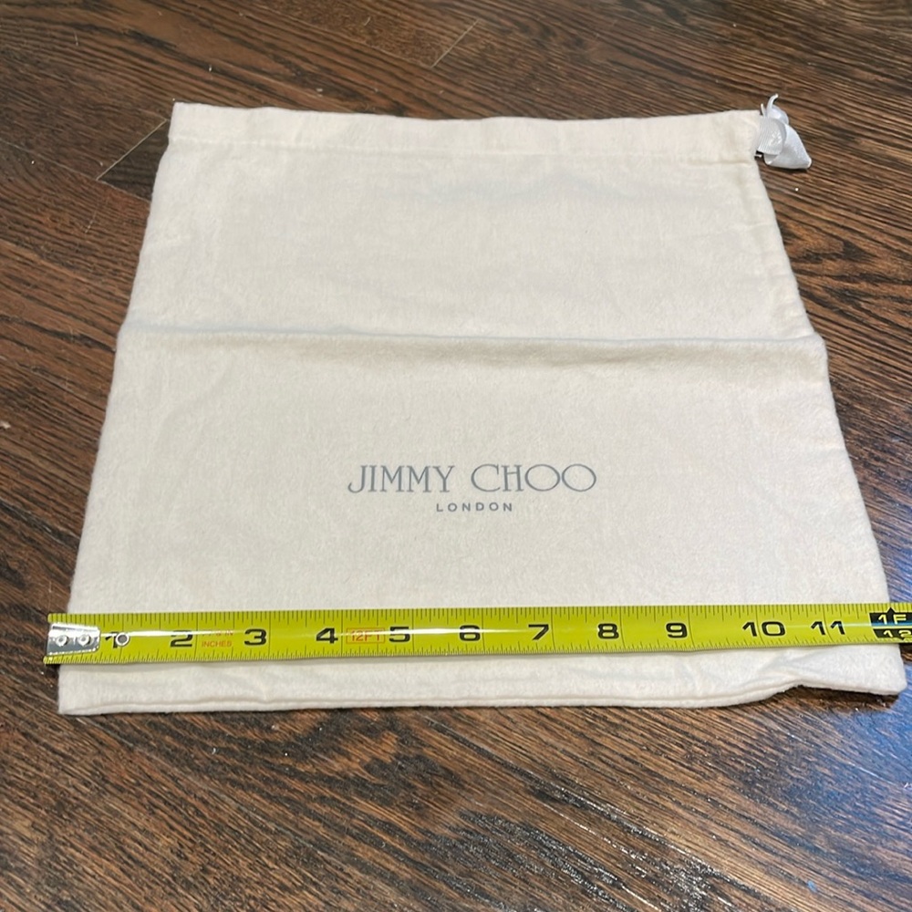 Authentic Jimmy Choo felt shoe bag
